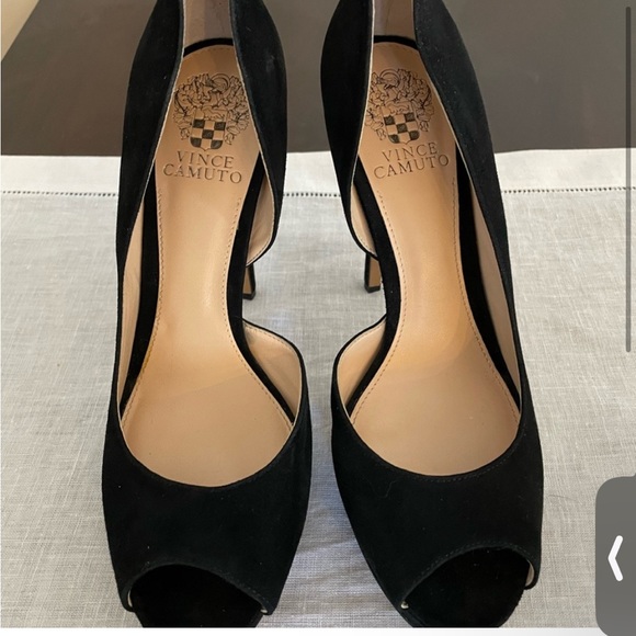 Vince Camuto platform peep toe pump - Picture 4 of 6